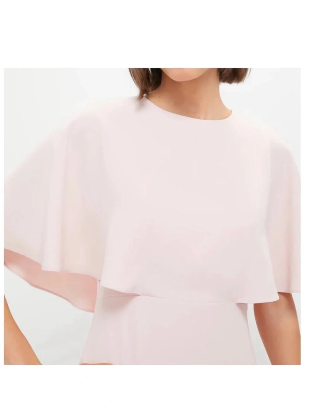 Tuckernuck | Pomander Place • Leah Cape Maxi Dress Pink - Picture 9 of 11